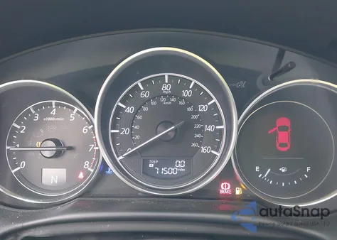 2016 Mazda Cx-5 Grand Touring из США, поврежденный, VIN JM3KE2DY6G0840159